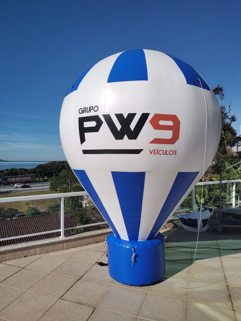 Blimp para evento em Santa Catarina